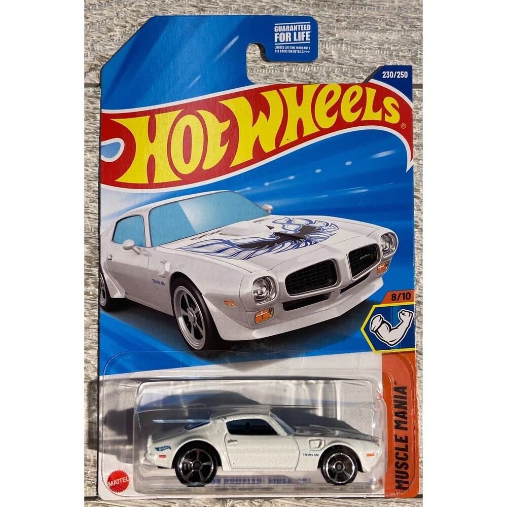 2025 Hot Wheels #230 73 Pontiac Firebird WHITE